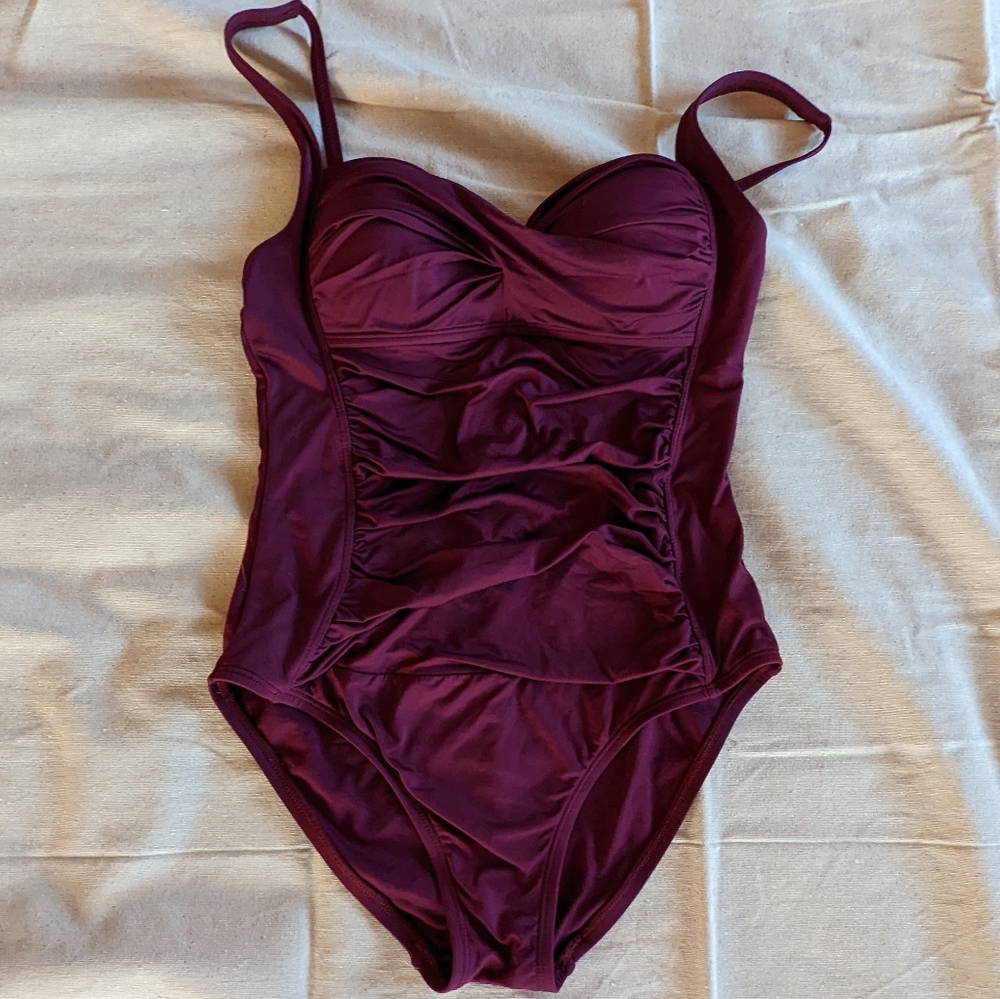 Liz Claiborne One Piece Swimsuit - Picture 1 of 4